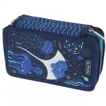 Herlitz TriCase Deep Ocean 31 kpl sininen polyesteri 190x70x115 mm