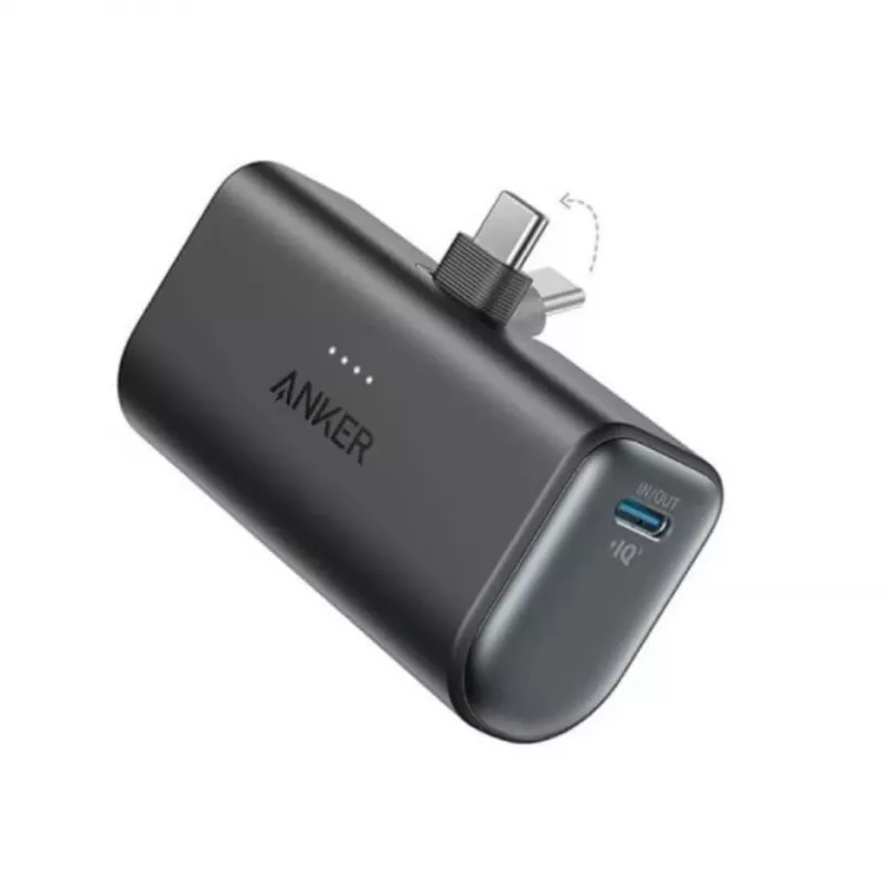 Anker Nano 5000 mAh musta