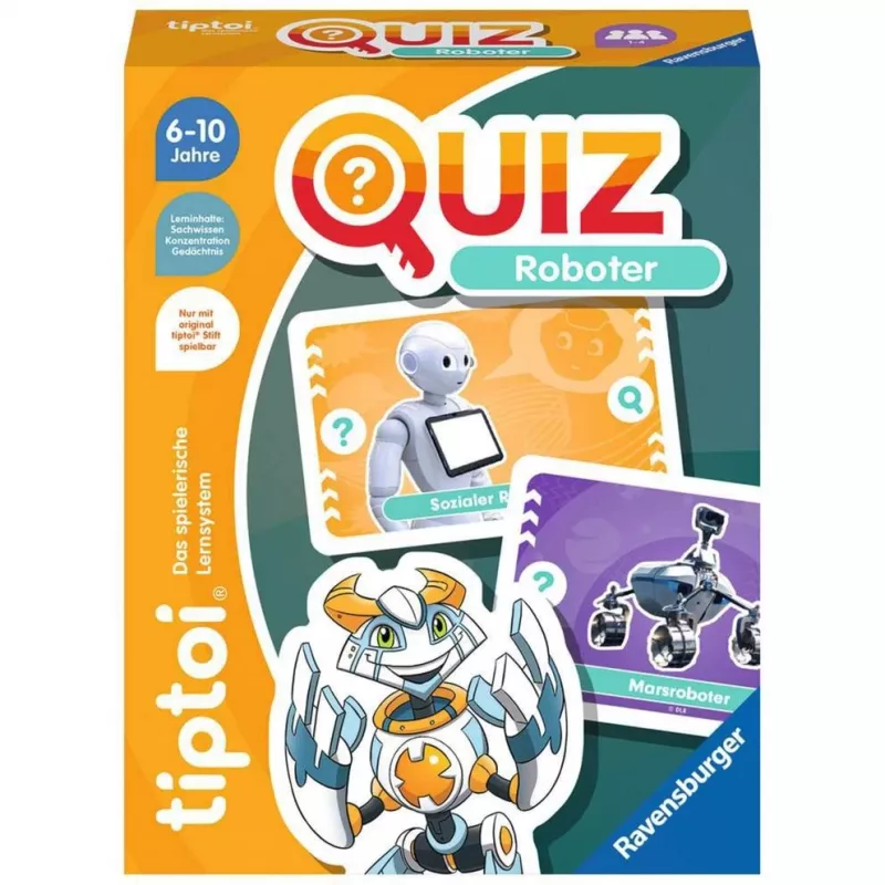 tiptoi Quiz Roboter, tietovisapeli