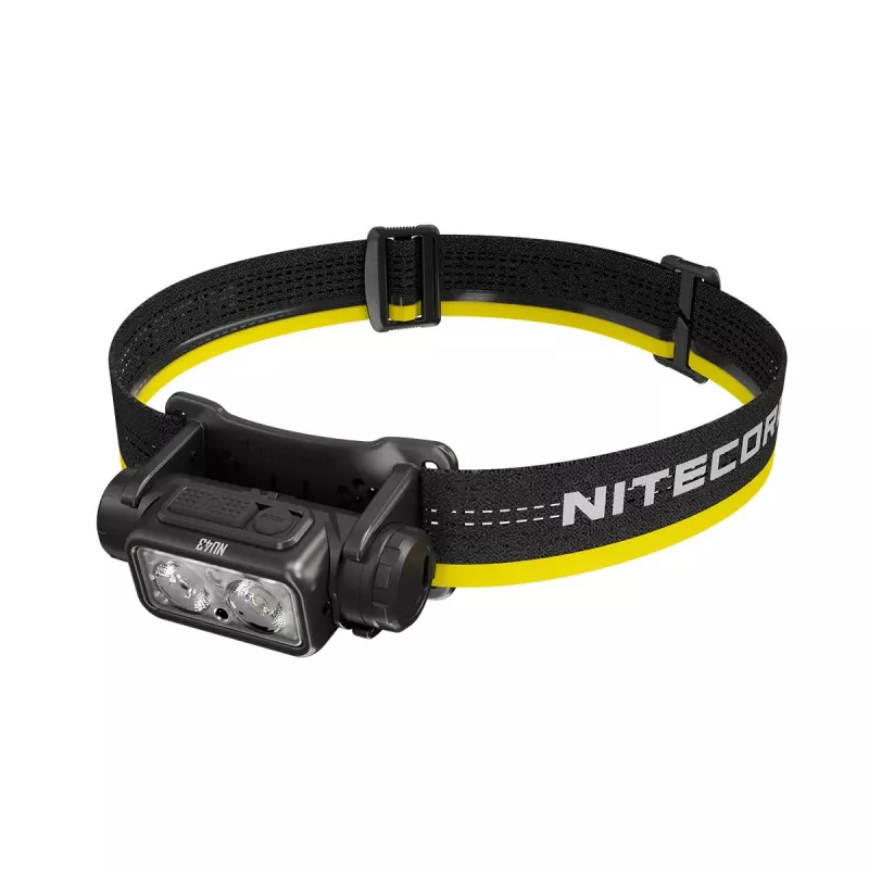 Otsalamppu Nitecore NU43 1400 lumenia kompakti kevyt