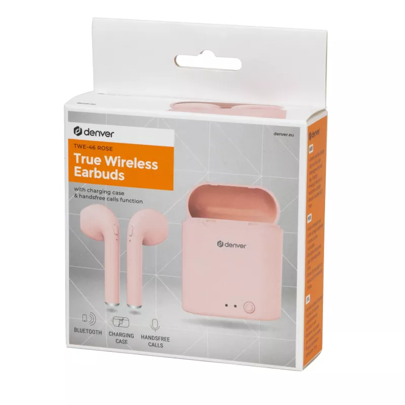 Kuulokemikrofoni Denver TWE-46ROSE