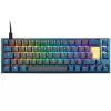 Ducky One 3 SF DayBreak -näppäimistö pelikäyttöön USB saksa musta sininen
