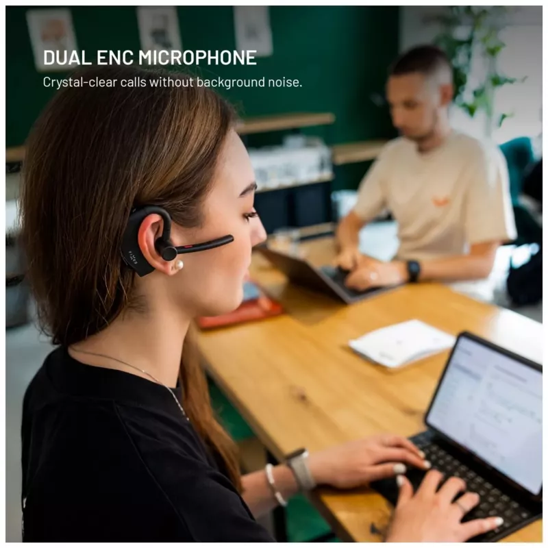 FIXED Talk Pro Bluetooth-kuulokemikrofoni, musta