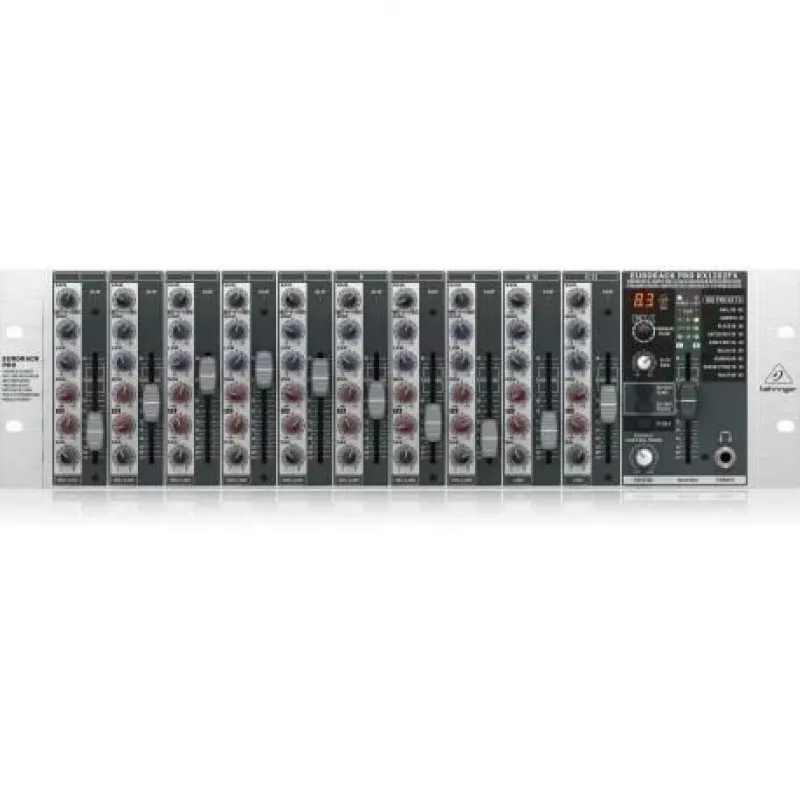 Behringer RX1202FX V2 audiomikseri 12 kanavaa harmaa