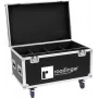 Flightcase Roadinger 31005229 4× LED IP Atmo Blinder — suojakotelo kuljetukseen, vaahtomuovisisusteet