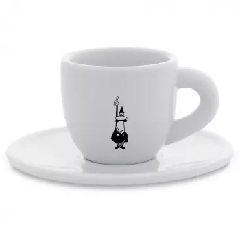 Bialetti Moka muki Istituzionale valkoinen, posliini
