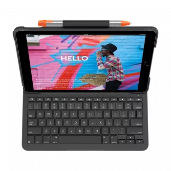 Näppäimistö Logitech ohut Folio iPadille (7., 8. ja 9. sukupolvi)