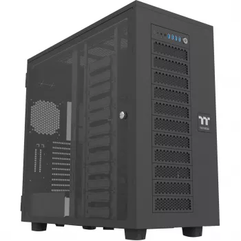 Thermaltake kotelo AX700 TG Super Tower musta vähittäismyynti - Tower (CA-11B-00F1WN-00)