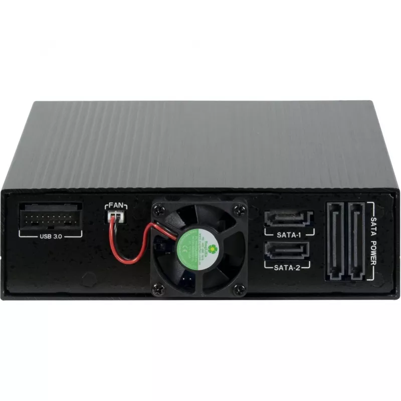 HDD-telakka INTER-TECH ST-7227U 2,5 tuuman ja 3,5 tuuman asemille, USB 3.0 Type-C ja Type-A