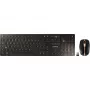 CHERRY DW 9100 ohut näppäimistö ja hiiri sisältää Universal RF Wireless + Bluetooth QWERTZ saksa musta