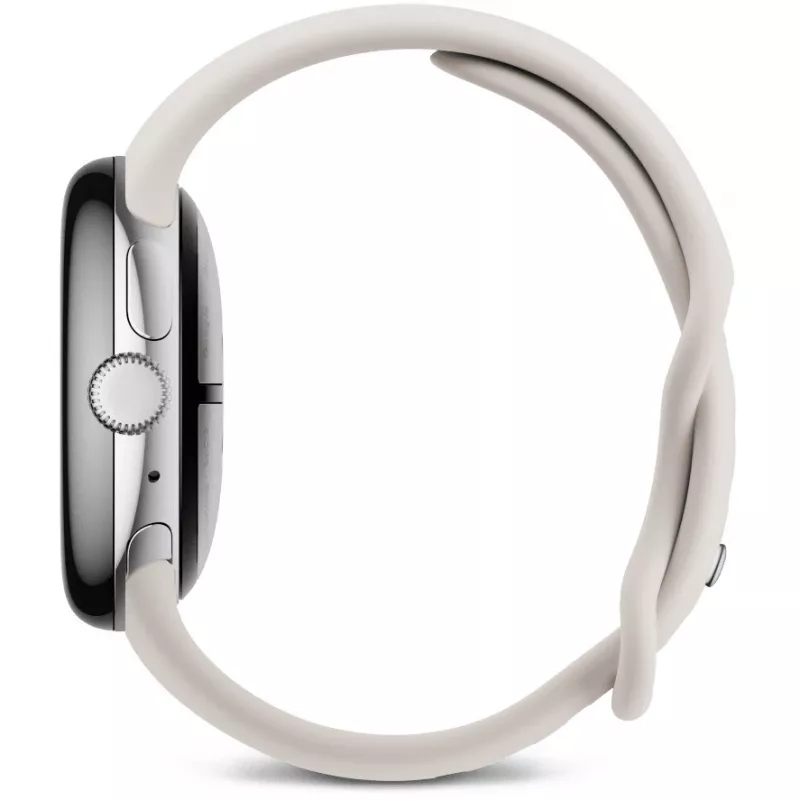 Google Pixel Watch 3 AMOLED 41 mm digitaalinen kosketusnäyttö hopea Wi-Fi GPS (satelliitti)