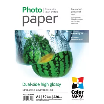 Fotopaperi Hochglanz Colorway PGD220050A4 A4