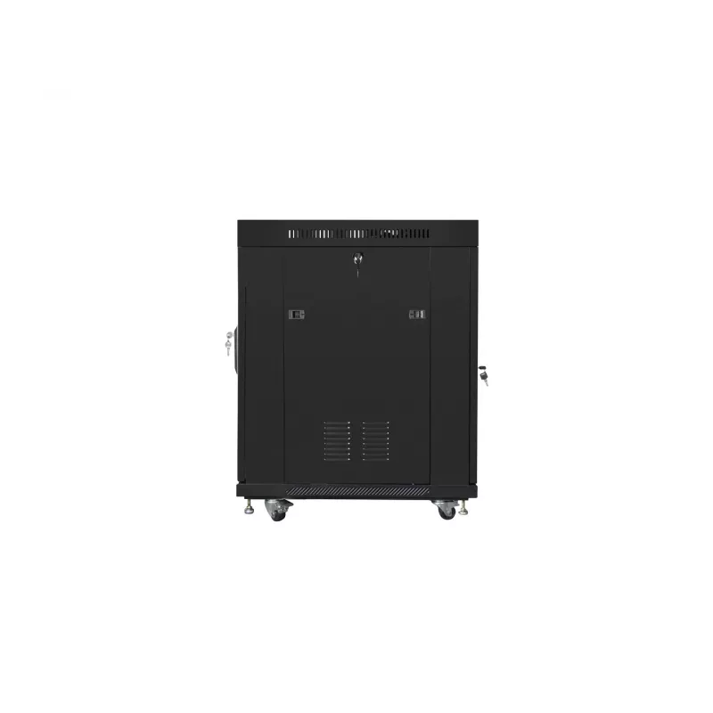 Vapaasti seisova kaappi Lanberg FF01-8015-12BL 15U musta 800 kg