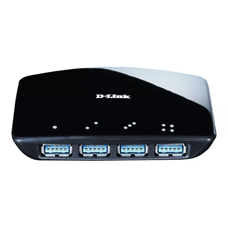 USB-keskitin D-Link DUB-1340 musta