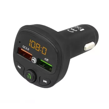 Tellur FMT-B7 Bluetooth-FM-lähetin, musta