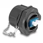 DeLOCK kuituliitin LC Duplex Singlemode IP68 vedenpitävä