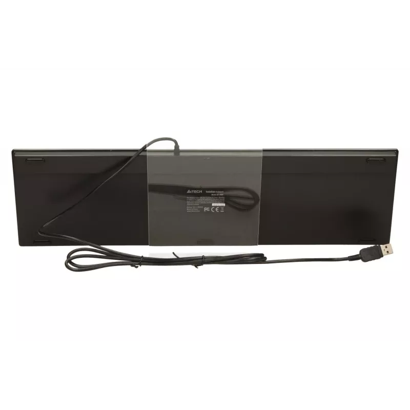 A4Tech KV-300H näppäimistö USB QWERTY musta, harmaa