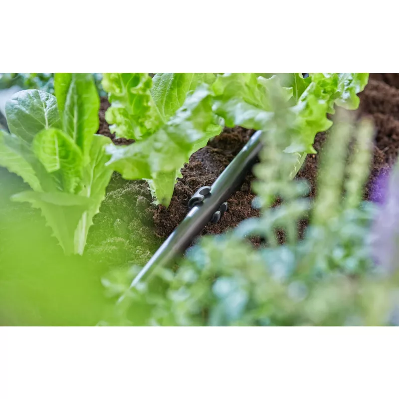 Letkuteline Gardena 13208-20 musta lattialle sijoitettava