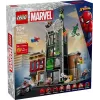 LEGO Marvel -sarja 76324 Spider-Man vs. Oscorp, 808 osaa, 8 minihahmoa, yli 10-vuotiaille