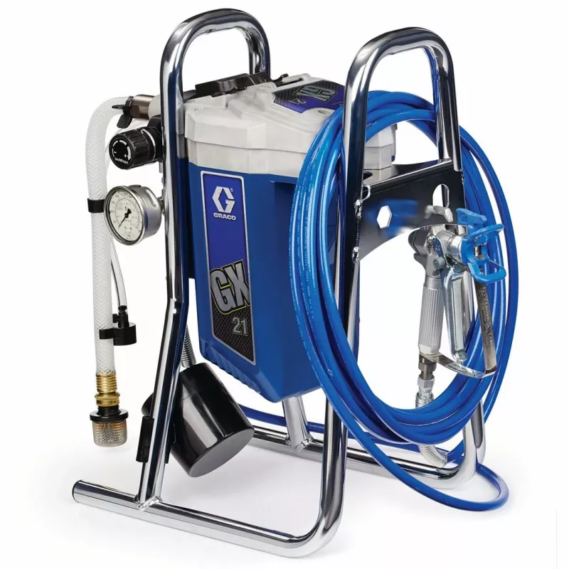 Airless-ruiskumaalauslaite GRACO GX 21 17G183 0,015 tuuman suuttimella