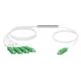 Ubiquiti UF-SPLITTER-4, 1:4 jakaja, SC/APC, G.657A1, 0,9 mm, 1,5 m