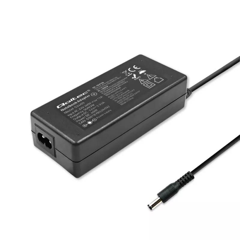 AC-virtalähde 40W 12V, 3,33A, 5,5x2,1