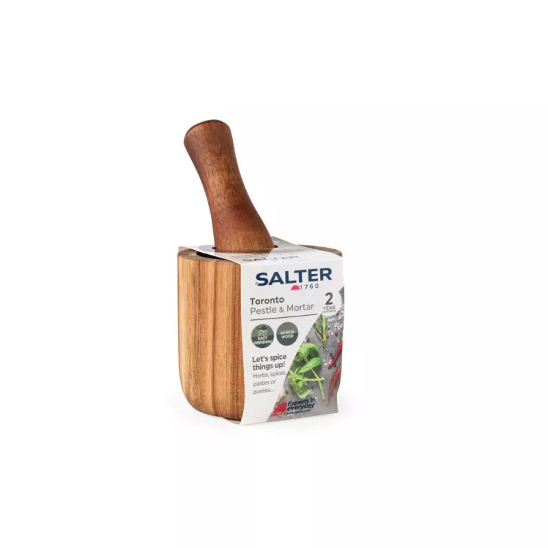 Mörser ja survin Salter BW12197EU7 kivitavara 15 cm