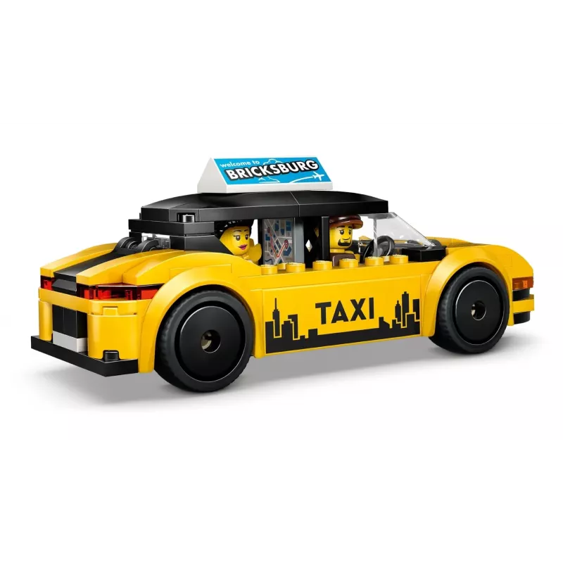 LEGO CITY 60487 Keltainen taksi