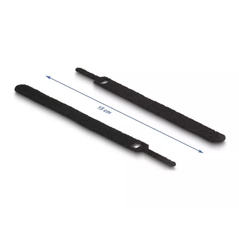 Tarranauhakiristin DeLOCK 19010 150x12mm musta 10 kpl