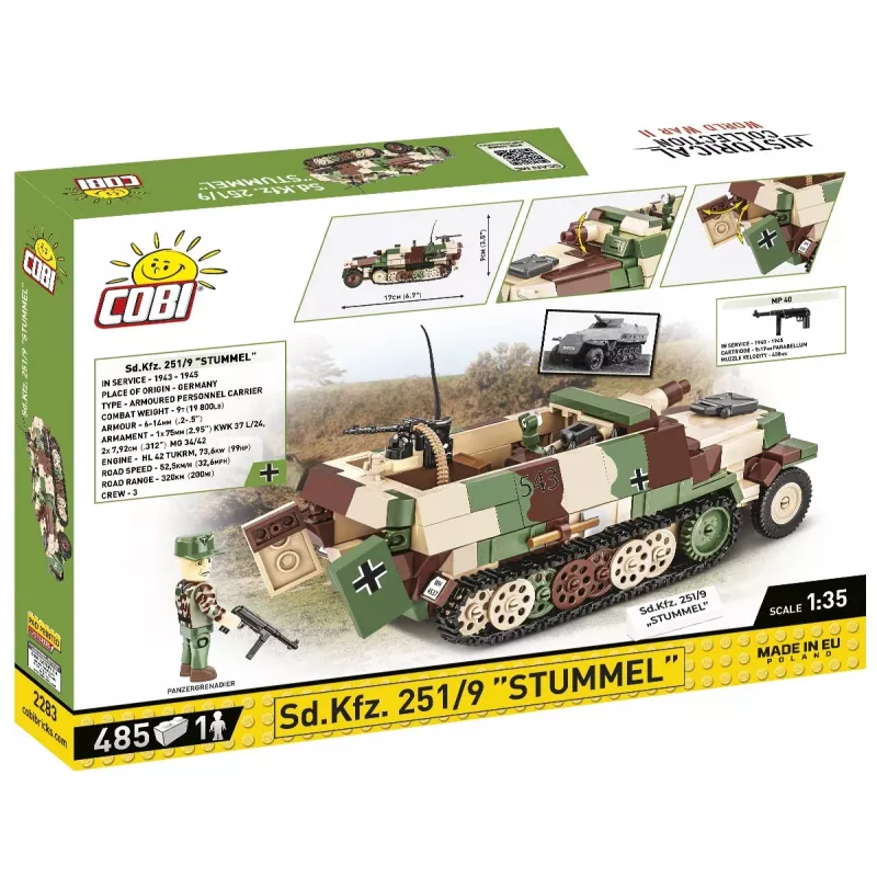 Sd.Kfz. 251/9 Stummel, rakennussarja