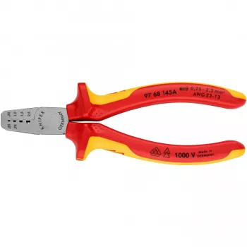 Kaapelin puristuspihdit yhdistelmätyökalu Knipex 97 68 145 A