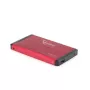 Gembird EE2-U3S-2-R - kiintolevy - SATA - 6,35 cm (2.5) - 3.0 - punainen - alumiini (EE2-U3S-2-R)