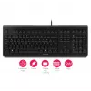 CHERRY KC 1000 näppäimistö Home USB sveitsiläinen layout musta