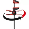 Yhden käden puristin Bessey EZ360-30 300 mm ulottuma, 80 mm aukko, musta/punainen