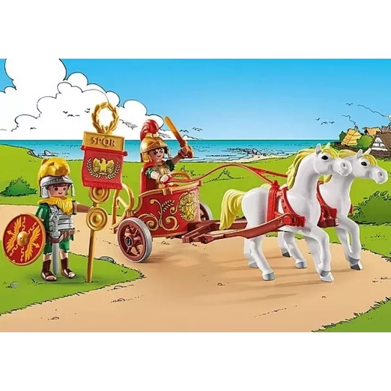 Setti Asterix 71543 roomalainen sotavaunu