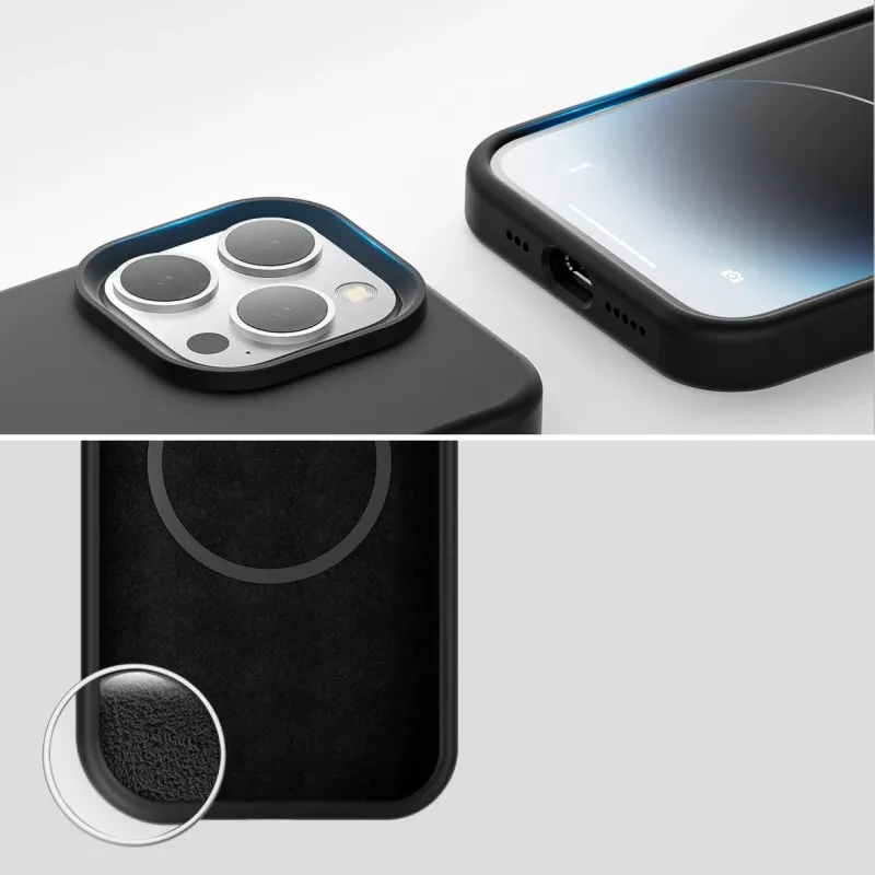 4smarts Silicone Case Cupertino Apple iPhone 15 MagSafe-yhteensopiva