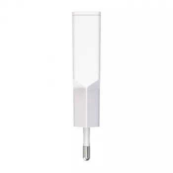 Seinä laturi Akyga AK-CH-27 30W USB-C USB-A PD GaN 5-20V / 1.5-3A valkoinen