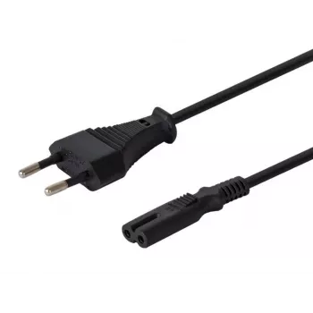 Virtakaapeli kahdeksikko 2-pin 1,2 m, 10 kpl:n pakkaus CL-97