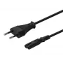 Virtakaapeli kahdeksikko 2-pin 1,2 m, 10 kpl:n pakkaus CL-97
