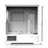Zalman Z10 DUO ATX ZM-IF120 x4 valkoinen
