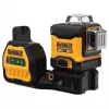 Laserlinjavaaka DeWalt DCE089D1G18-QW vihreä säde itsetasautuva 360° vastaanotinyhteensopiva