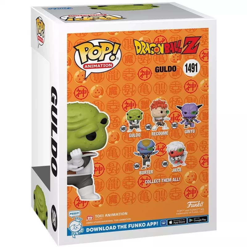 FUNKO POP Animation Guldo – keräilyfiguuri – Anime & Manga – 150 g (143278)