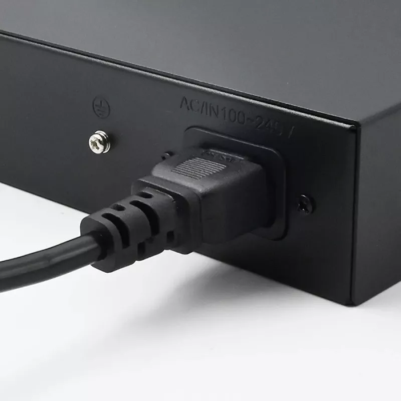 Verkkokytkin QOLTEC Gigabit Ethernet PoE 24xRJ45 2xSFP