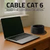 Ethernet-patchkaapeli QOLTEC CAT6 UTP, 50 m, musta
