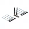 DeLOCK muunnin M.2 2280 Key B+M pistoke 8 x SATA