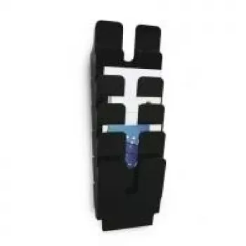 Asiakirjateline Durable Flexiplus musta A4