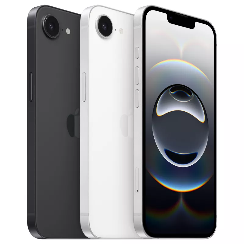 Apple iPhone 16e musta - älypuhelin - 128 GB