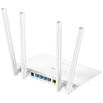 Pöytäreititin Cudy WR1200 dualband Wi‑Fi 5 (802.11ac) 867 Mbit/s, 4x RJ‑45 LAN, valkoinen