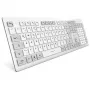 Sharkoon OfficePal K30W valkoinen DE-asettelu Rubberdome