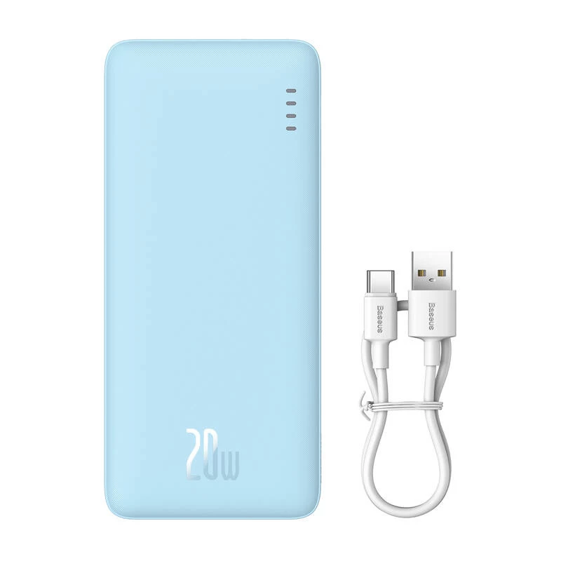 Baseus Airpow litiumpolymeeri (LiPo) 20000 mAh sininen
